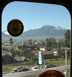 Chile = desde la ventana del treno